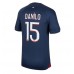 Günstige Paris Saint-Germain Danilo Pereira #15 Heim Fussballtrikot 2023-24 Kurzarm